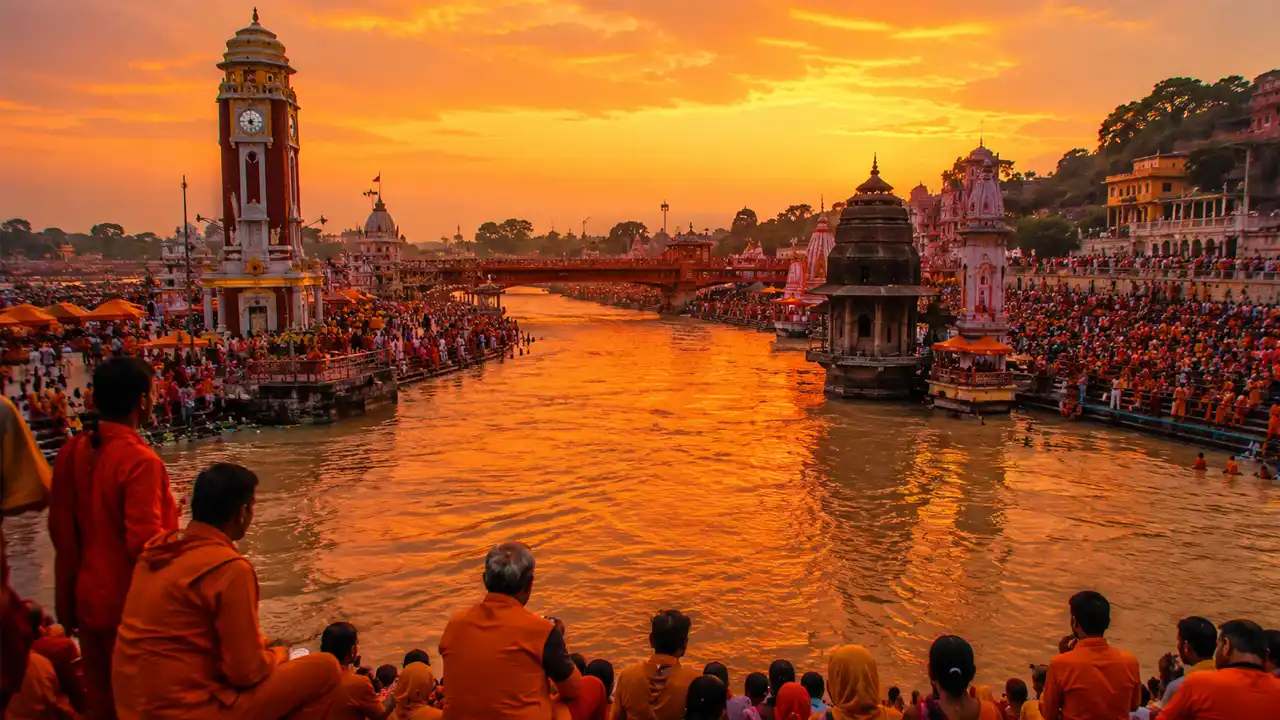Why Har Ki Pauri Turns Orange Every Sawan: Know the Mystery