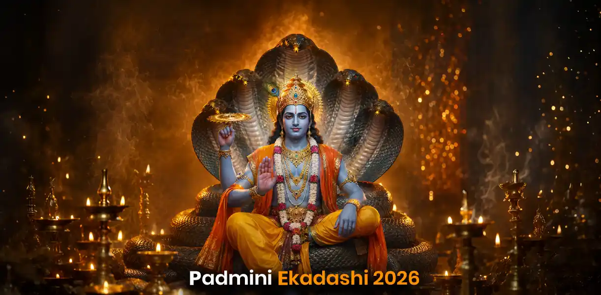 Image representing Padmini Ekadashi 2026 (Date, Puja Vidhi and Vrat Timing)